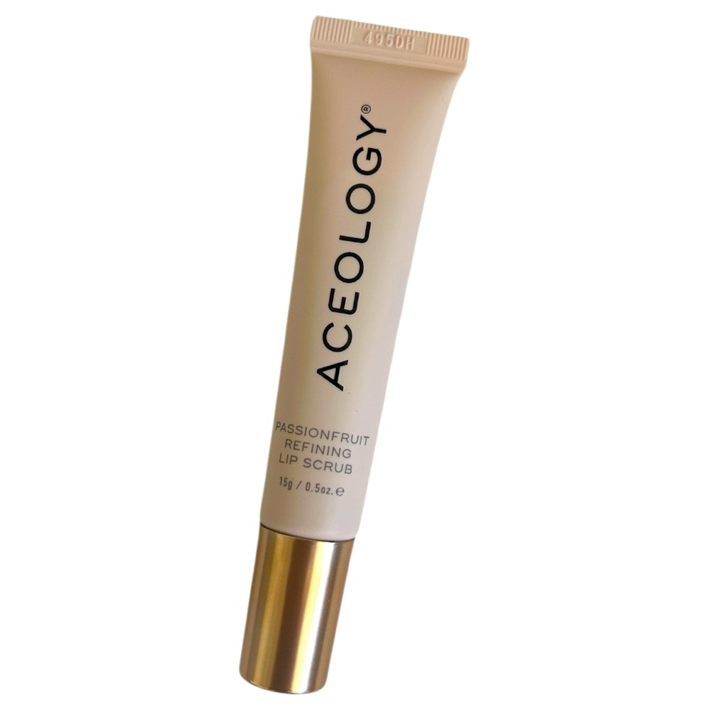 Aceology Passionfruit Refining Lip Scrub New Tube HOME REMODEL SALE SAVE $$$ !!!